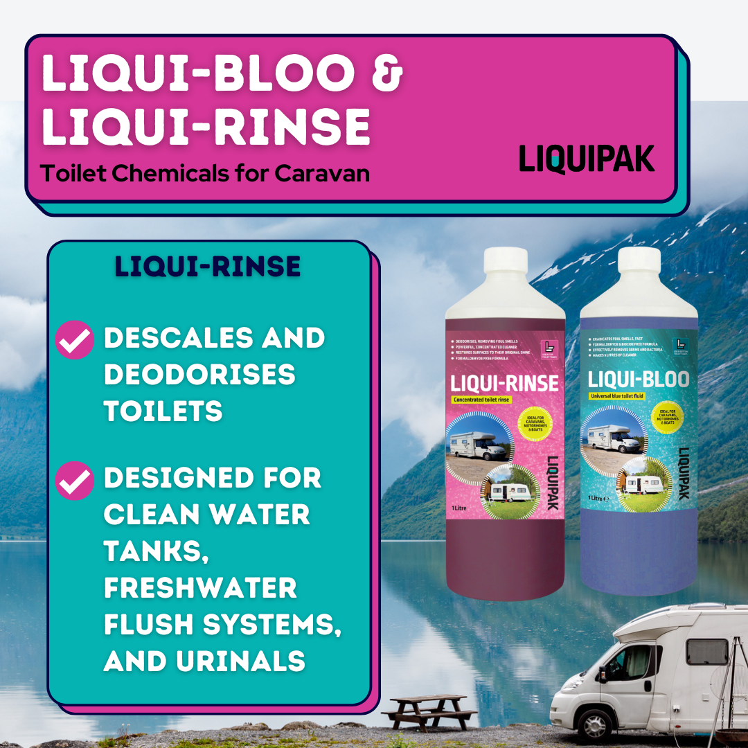 Liqui-Bloo & Liqui-Rinse | Toilet Chemicals for Caravan