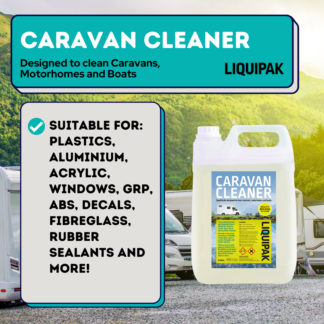 Best caravan cleaners for removing black streaks, algae and grime