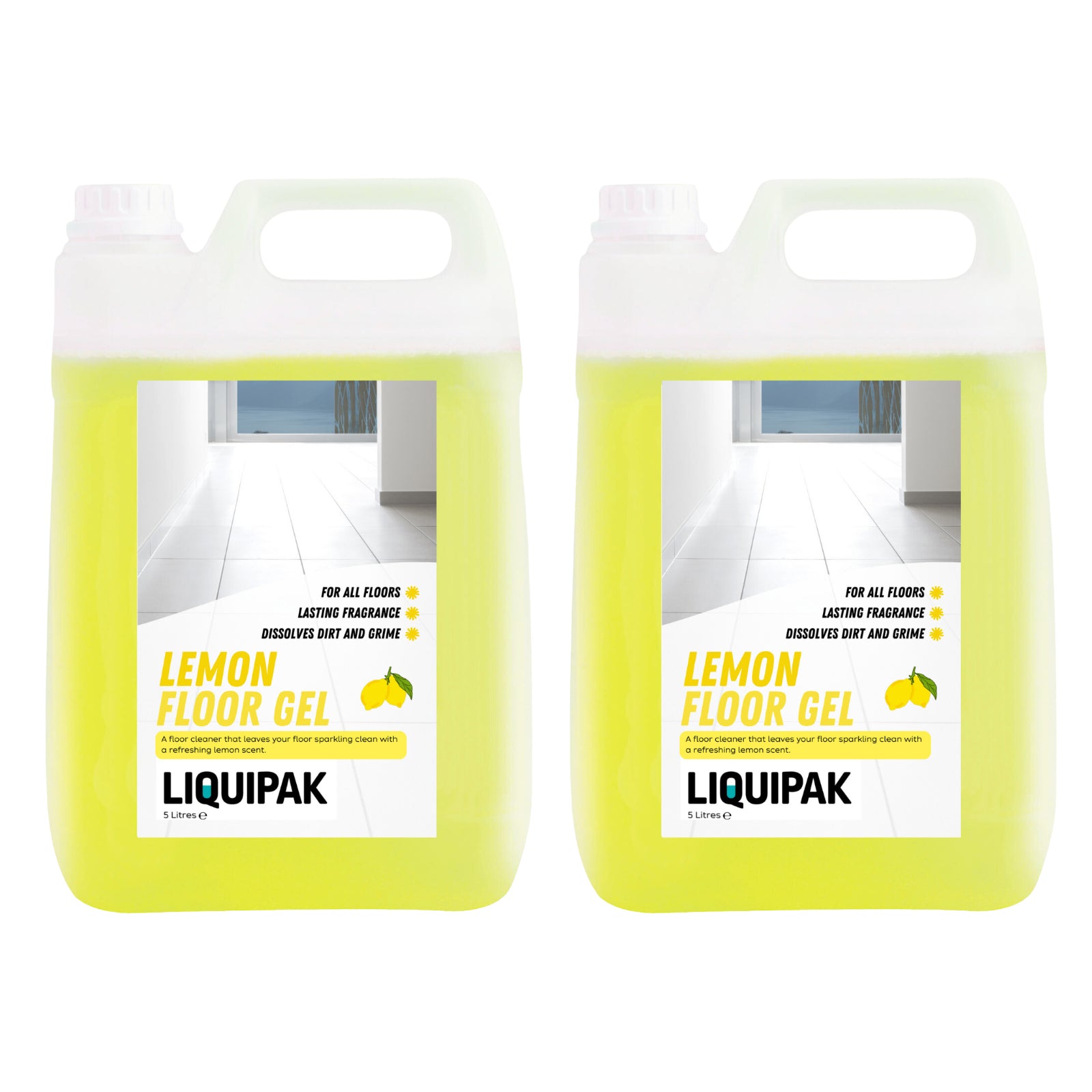 Liquipak - Lemon Floor Gel 10 Litres