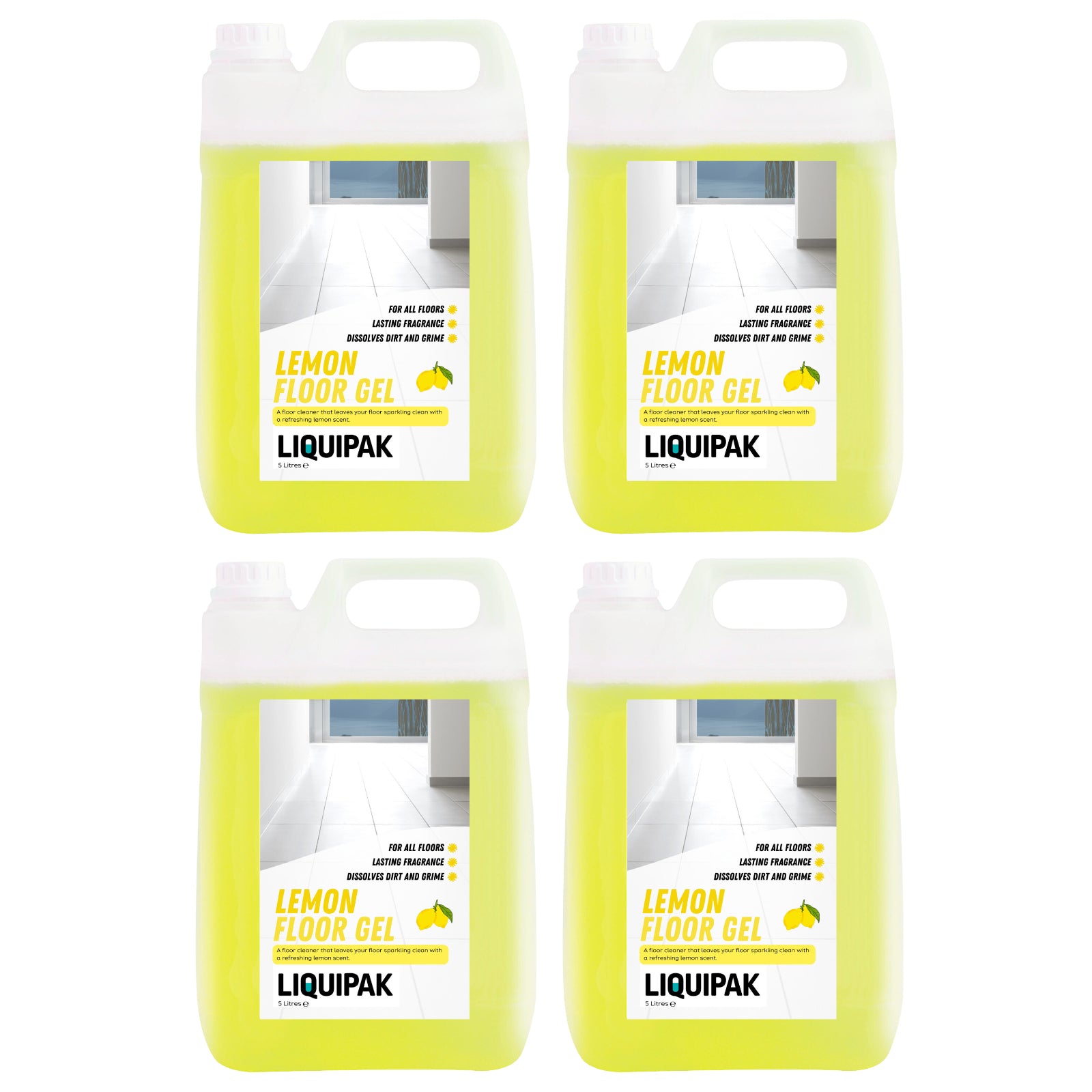 Liquipak - Lemon Floor Gel 20 Litres