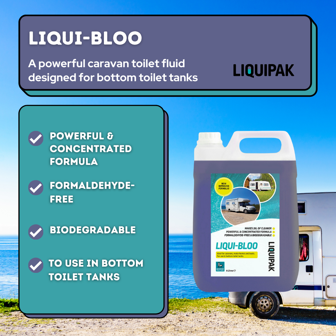 Liquipak - Liqui-Bloo Caravan Toilet Cleaner Info