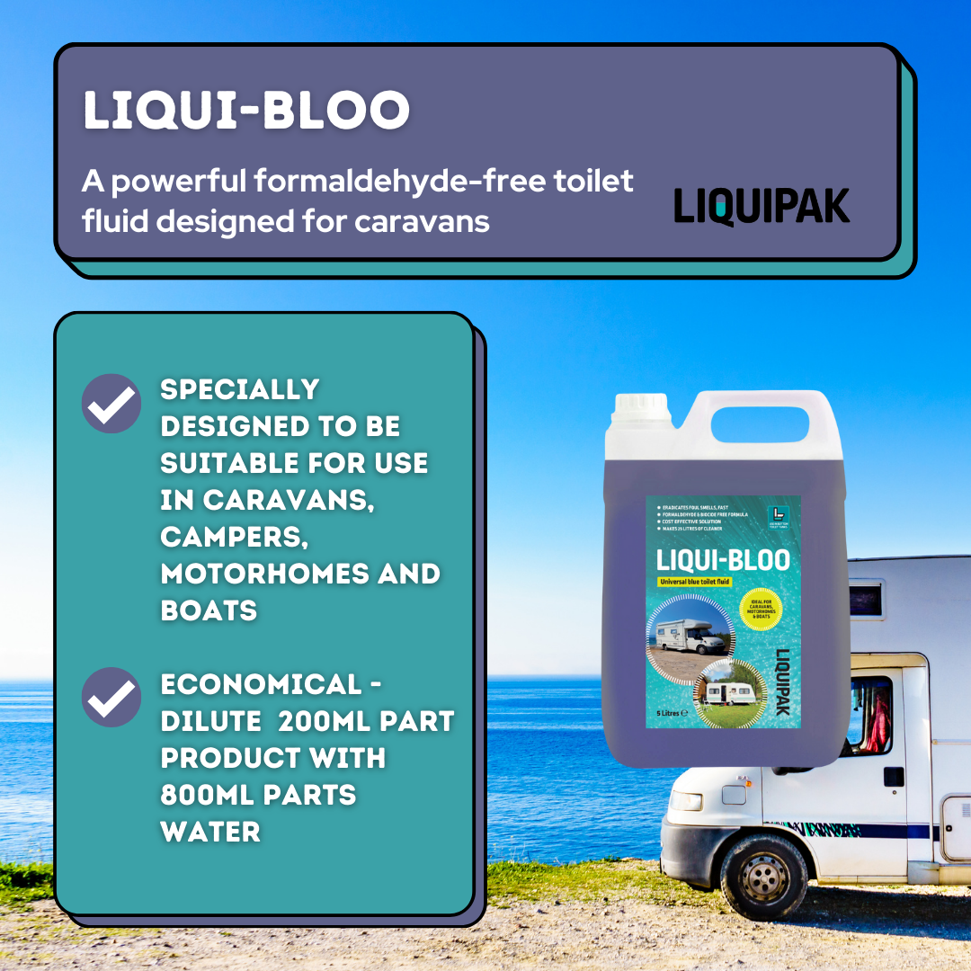 Liquipak - Liqui-Bloo Caravan Toilet Cleaner Info