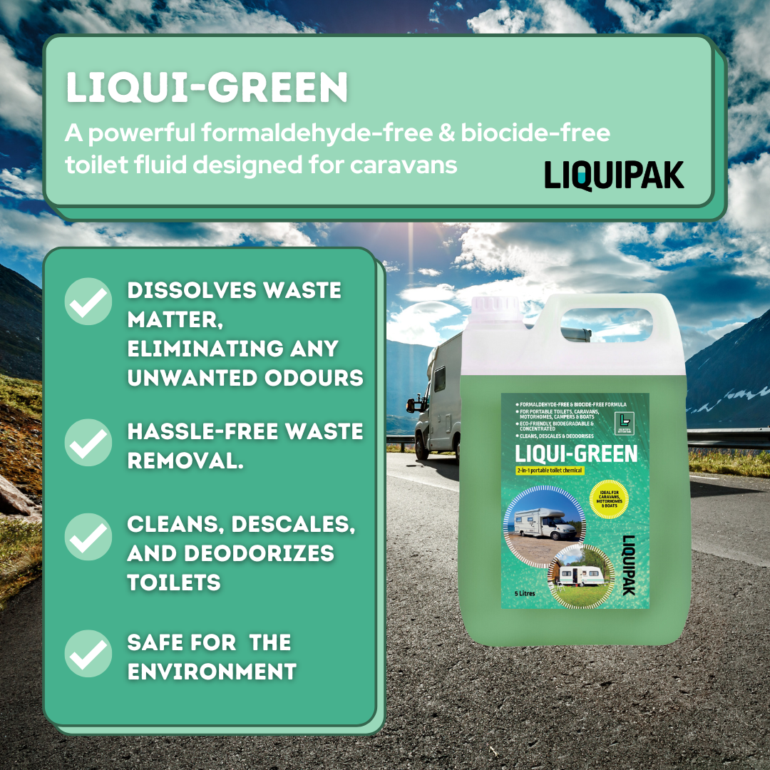 Liqui-Green | 2-in-1 Toilet Chemical For Caravan