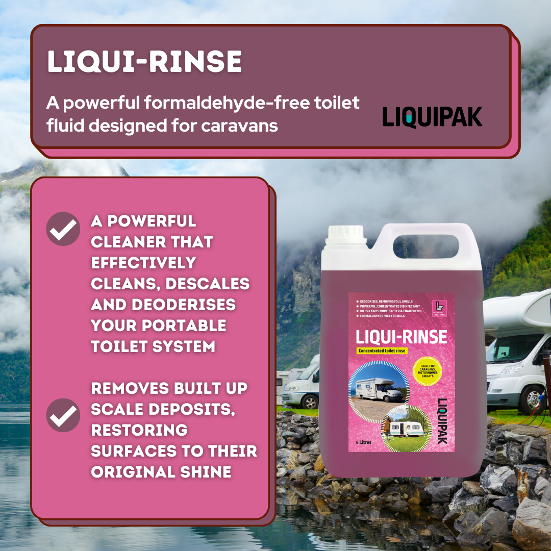 Liqui-Rinse | Toilet Chemical for Caravan