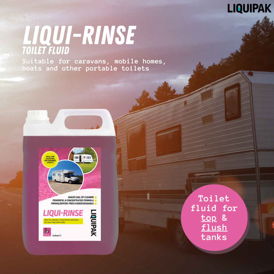 Caravan Toilet Chemicals | Liqui Rinse 5L Product Information