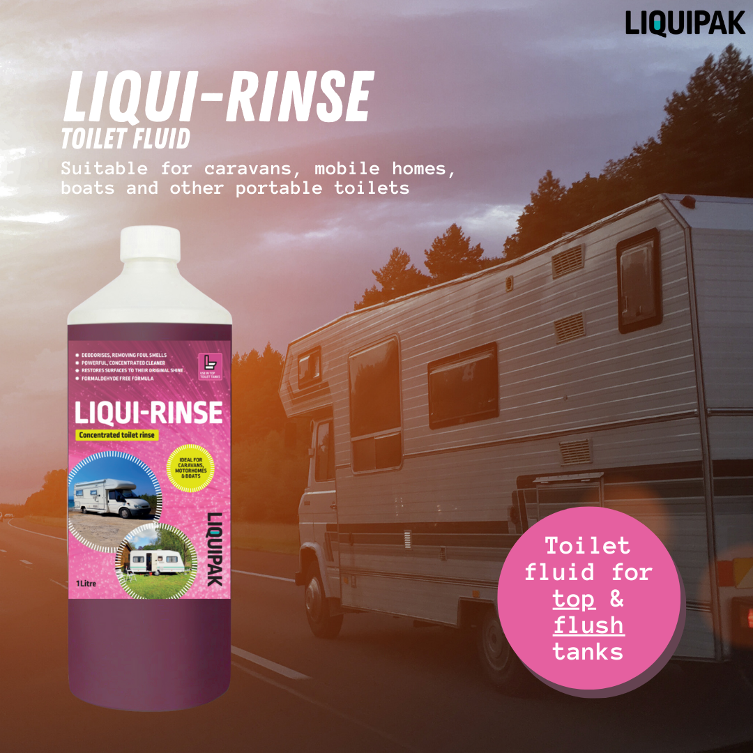 Liquipak - Liqui-Rinse Caravan Toilet Cleaner Info