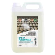 BAC50 Powerwash Biocide 5L – Benzalkonium Chloride Outdoor Cleaner for Algae, Mould & Lichen | Liquipak