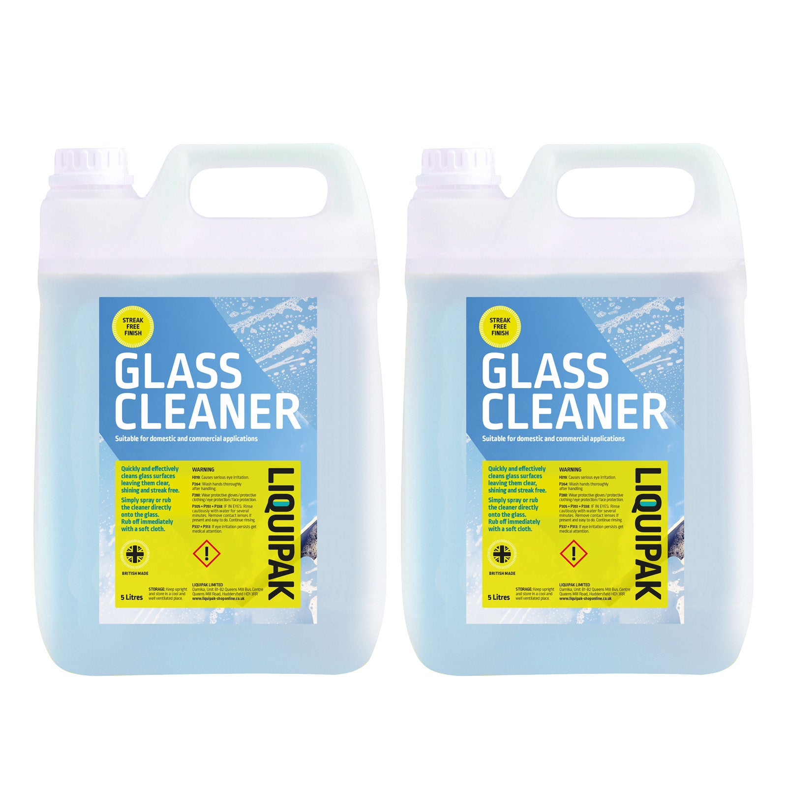 Liquipak - Glass Cleaner 10 Litre