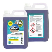 Liquipak - Liqui-Bloo Caravan Toilet Cleaner 10 Litres Back Label Information