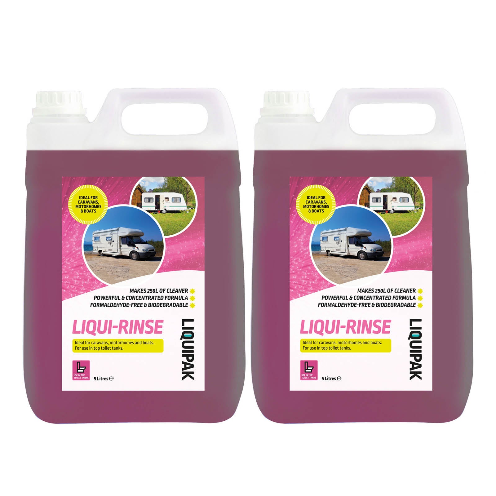 Caravan Toilet Chemicals | Liqui Rinse 10L