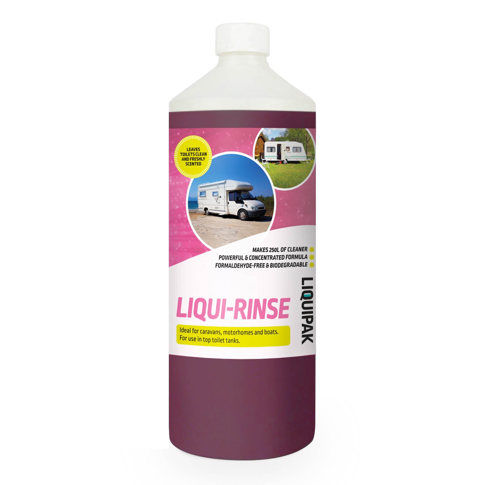 Caravan Toilet Chemicals | Liqui Rinse 1L