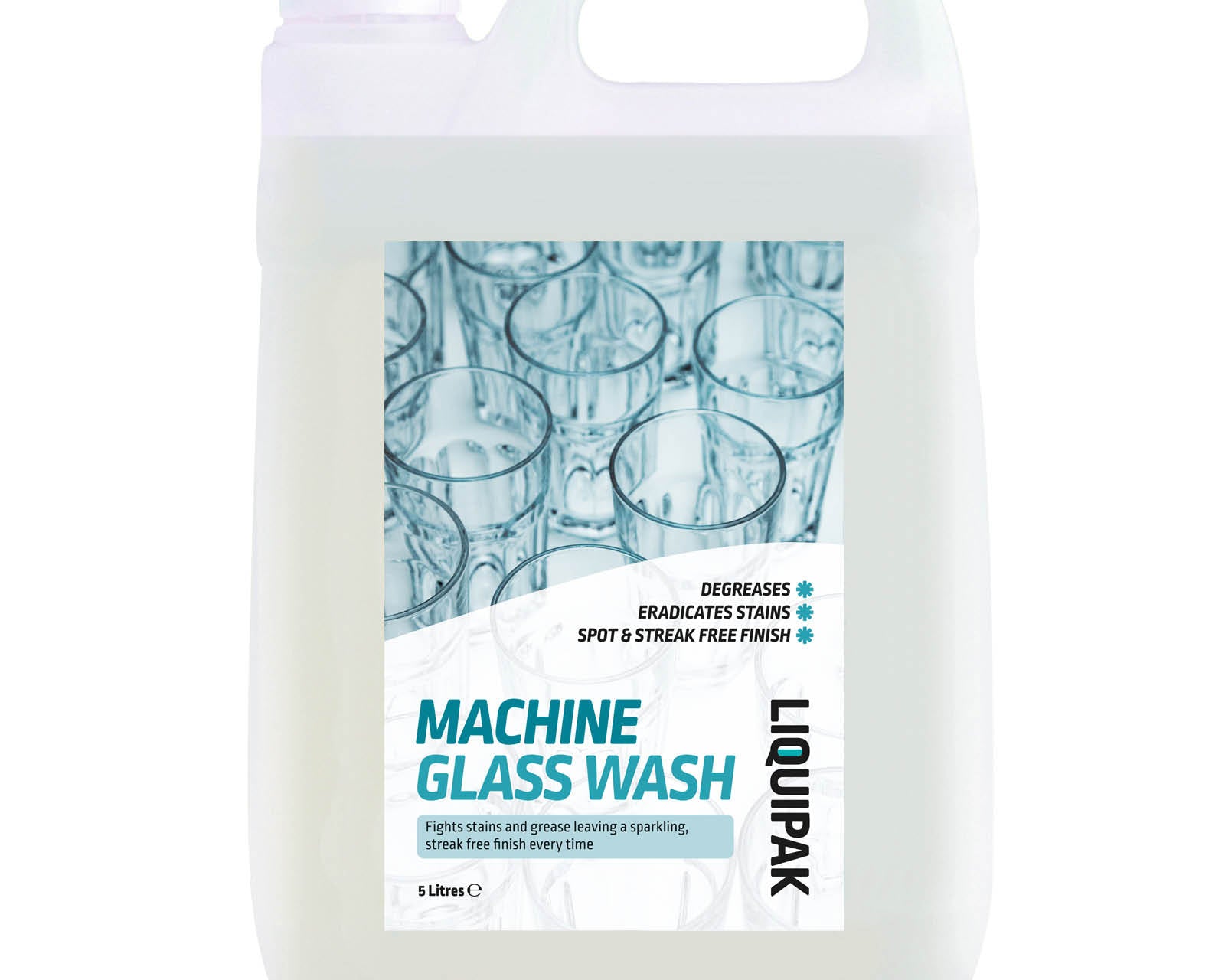 Liquipak - Machine Glass Wash 5 Litres