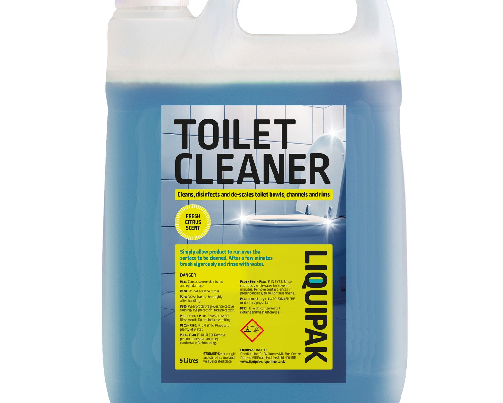 Liquipak - Toilet Cleaner 5 Litre