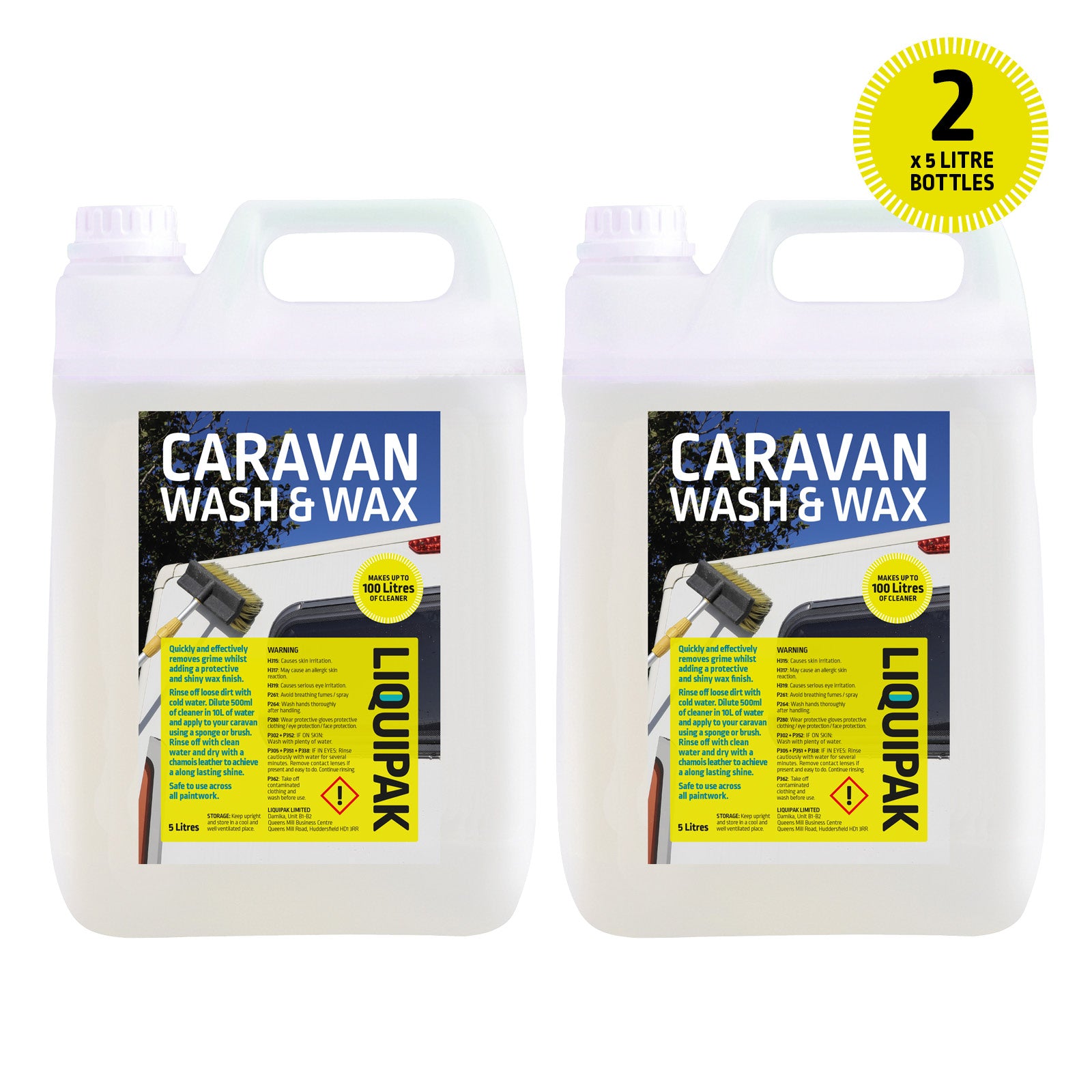 Liquipak - Car Wash & Wax 10 Litres