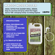 MAGIC MOSS KILLER & TRIGGER HOSE