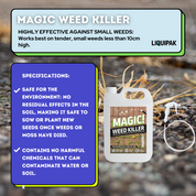 Magic Weed Killer 5L +  Trigger Hose Information | Liquipak