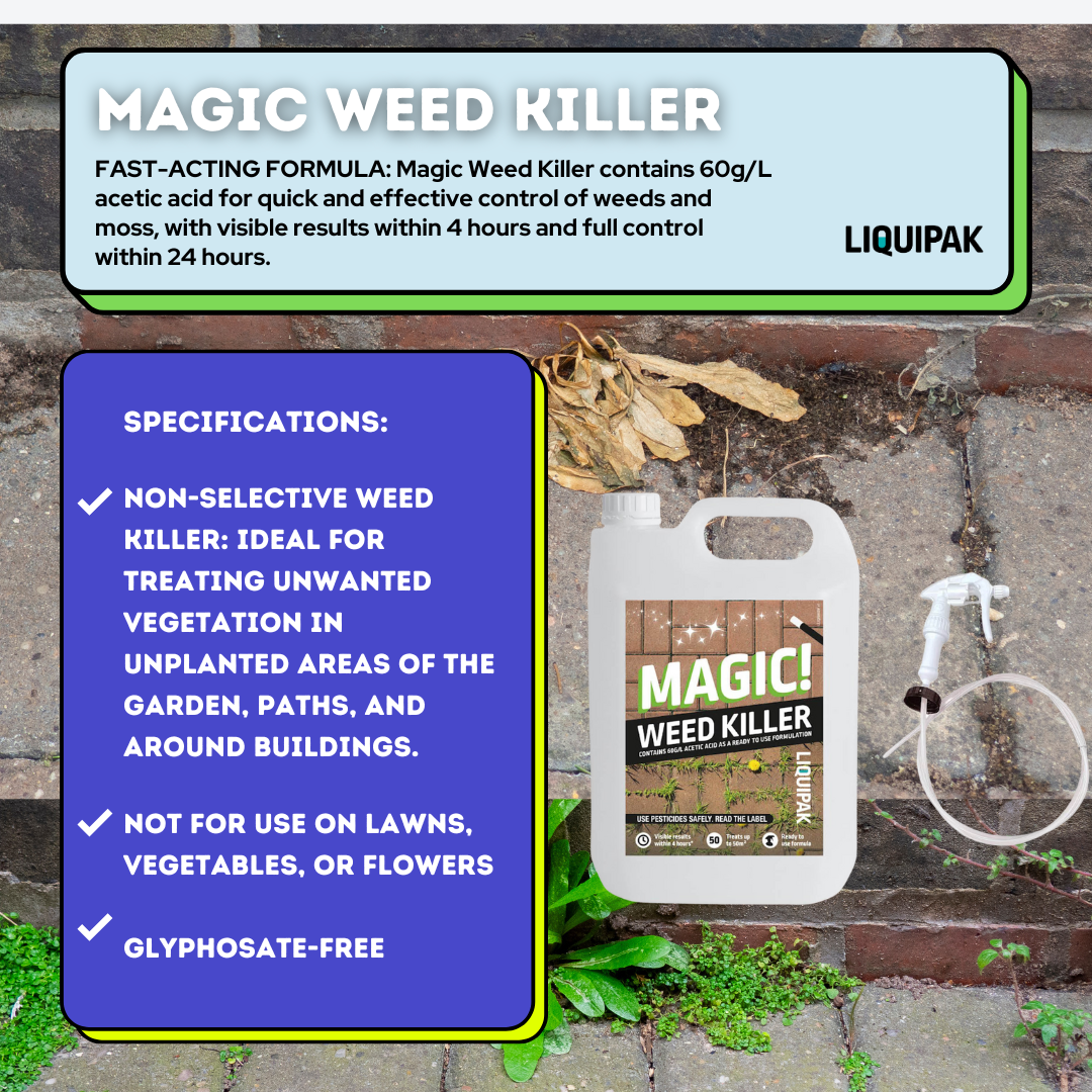 MAGIC WEED KILLER & TRIGGER HOSE