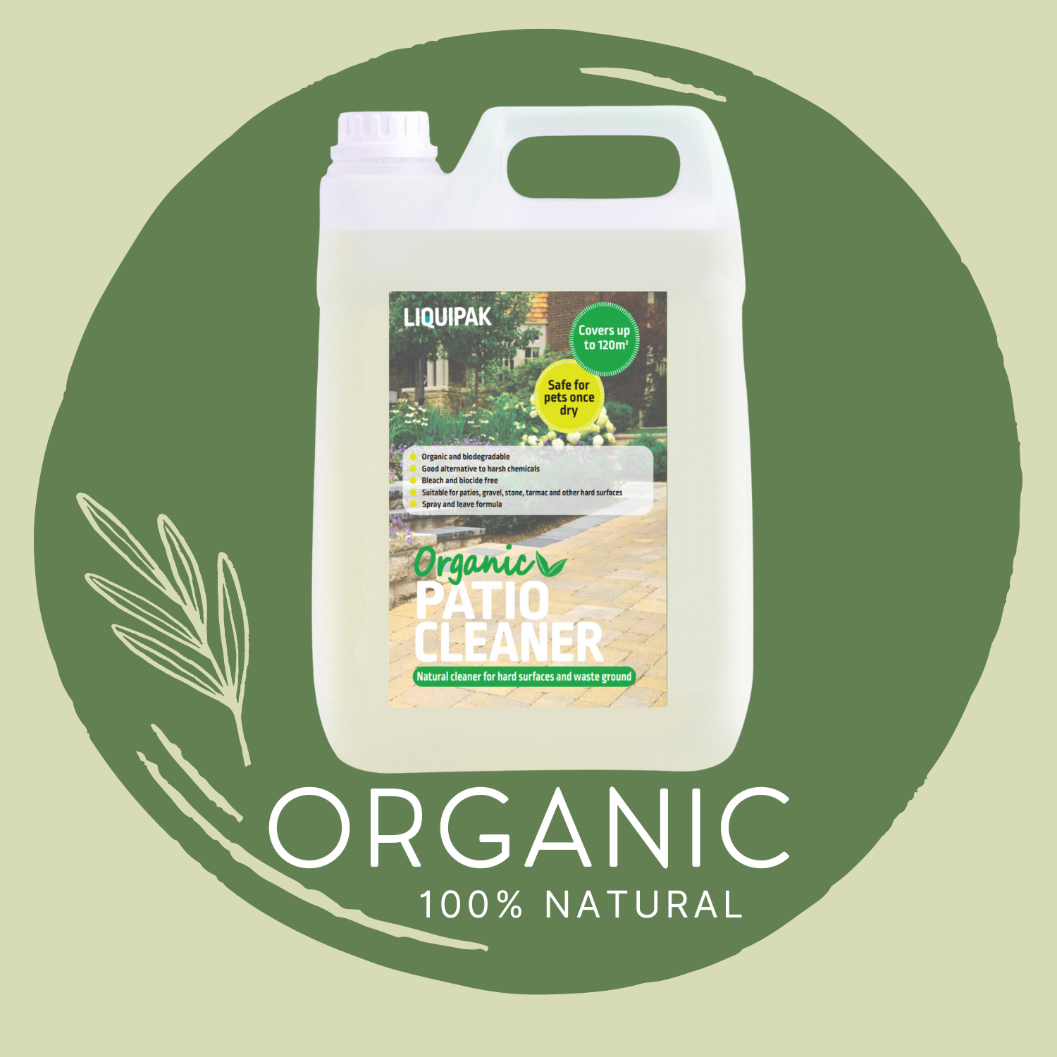 Organic Path And Patio Cleaner Fluid