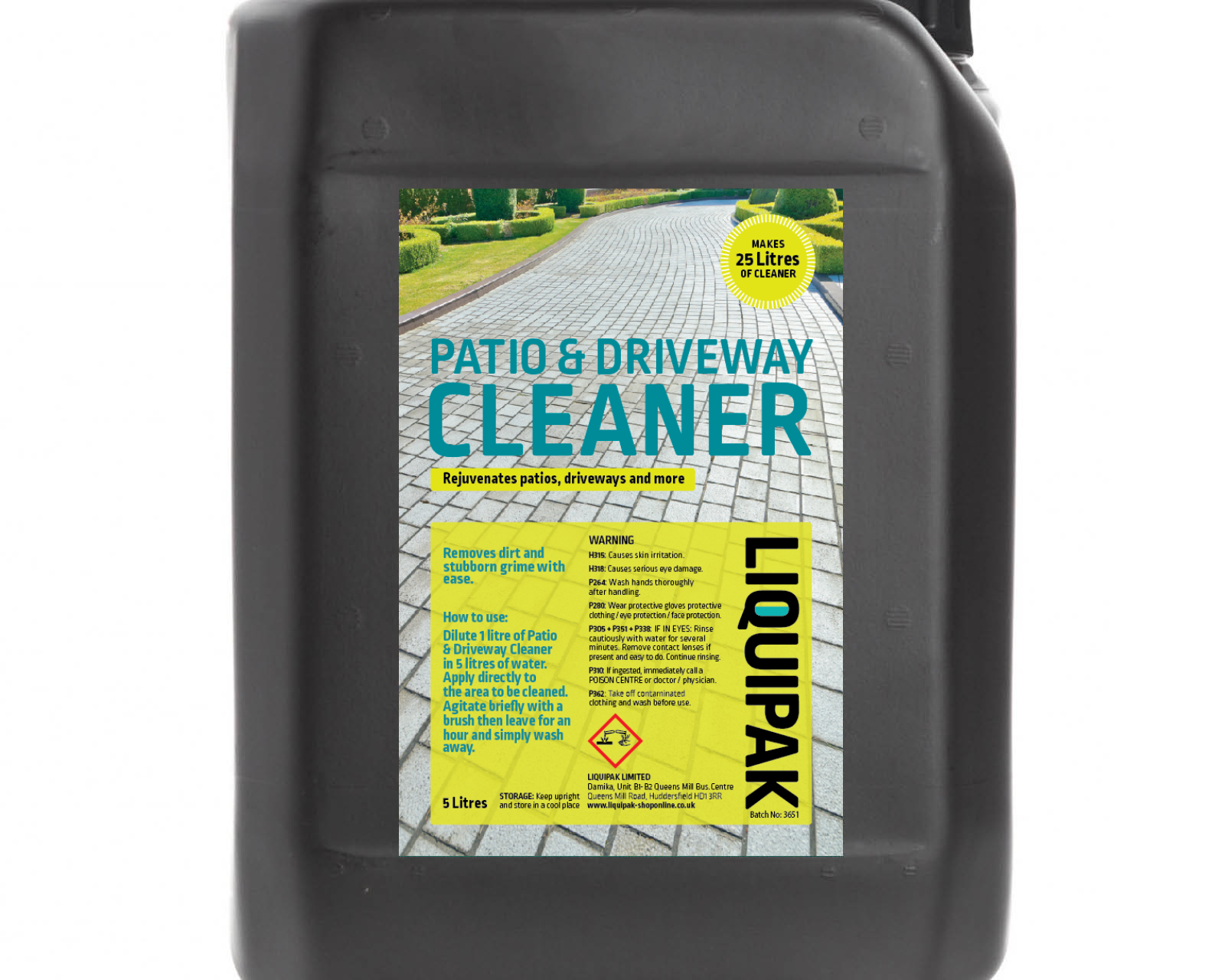 Liquipak - Patio & Driveway Cleaner 5 Litre