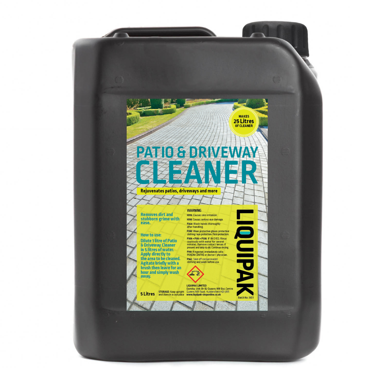 Liquipak - Patio & Driveway Cleaner 5 Litres