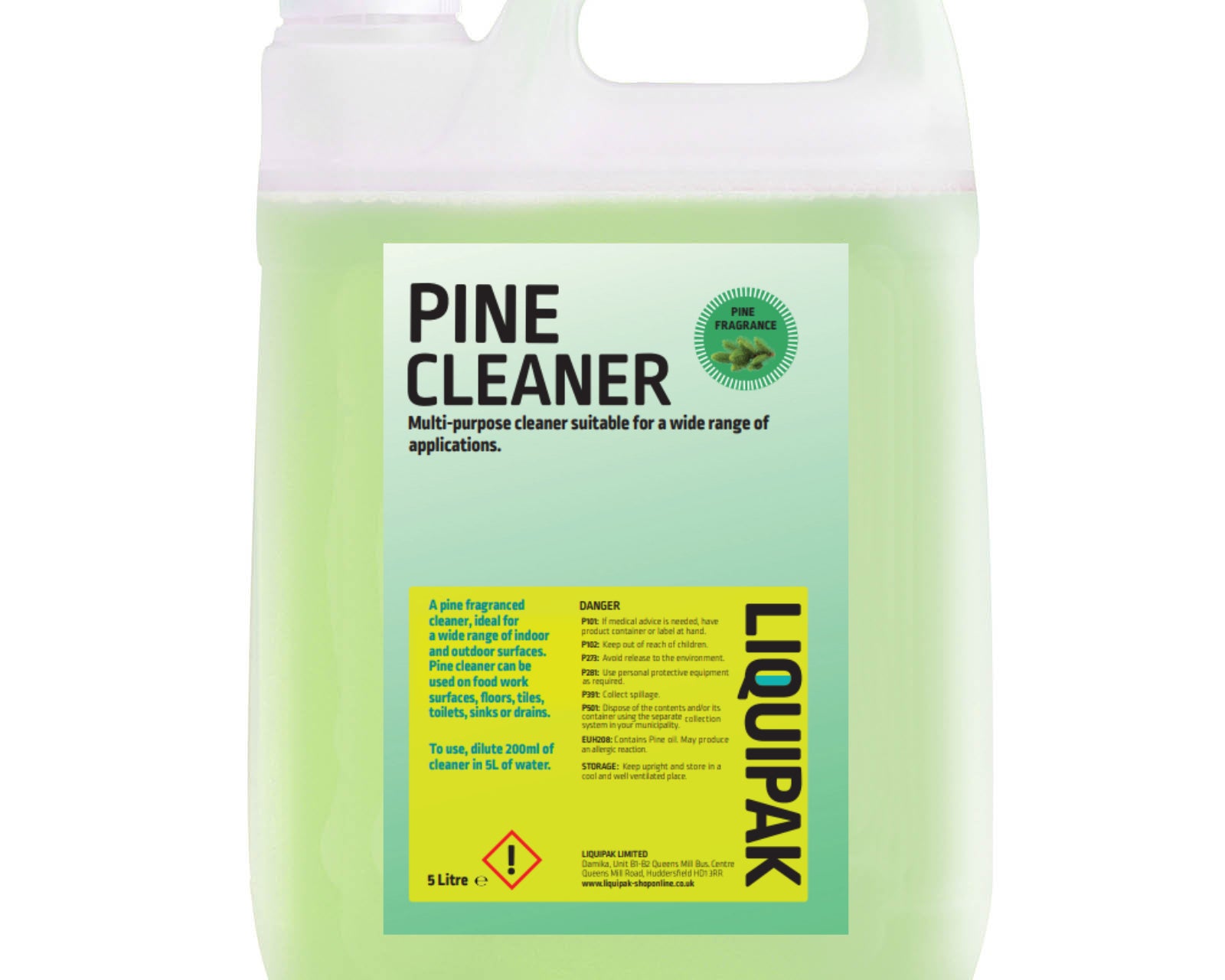 Liquipak - Pine Disinfectant Multi-Purpose Cleaner 5L