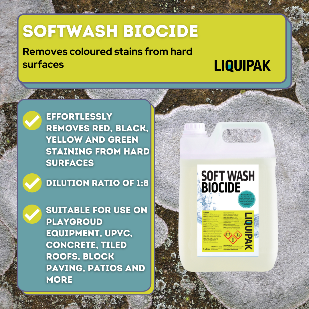 SoftWash Biocide Cleaning Solution