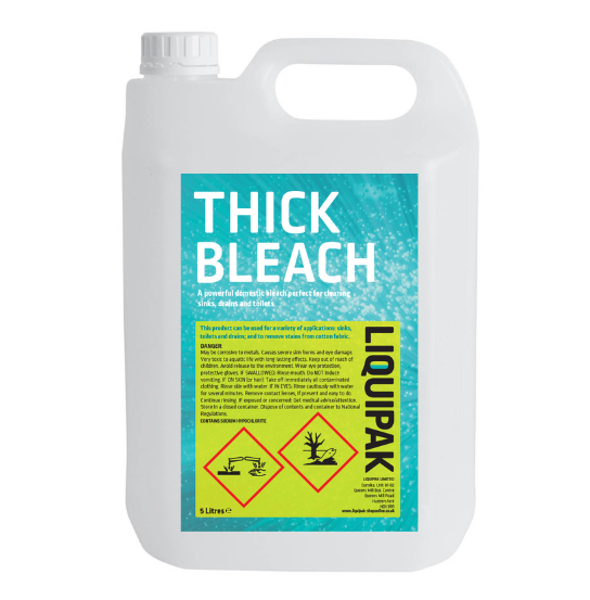 Liquipak Thick Bleach 5L