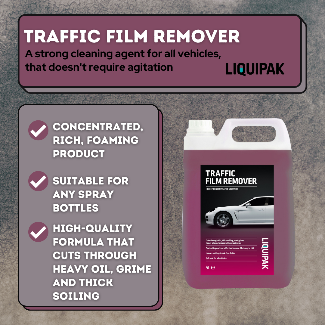 Liquipak - Traffic Film Remover Info