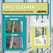 Liquipak - UPVC UPVC Doors Windows Solvent Cleaner Before and After