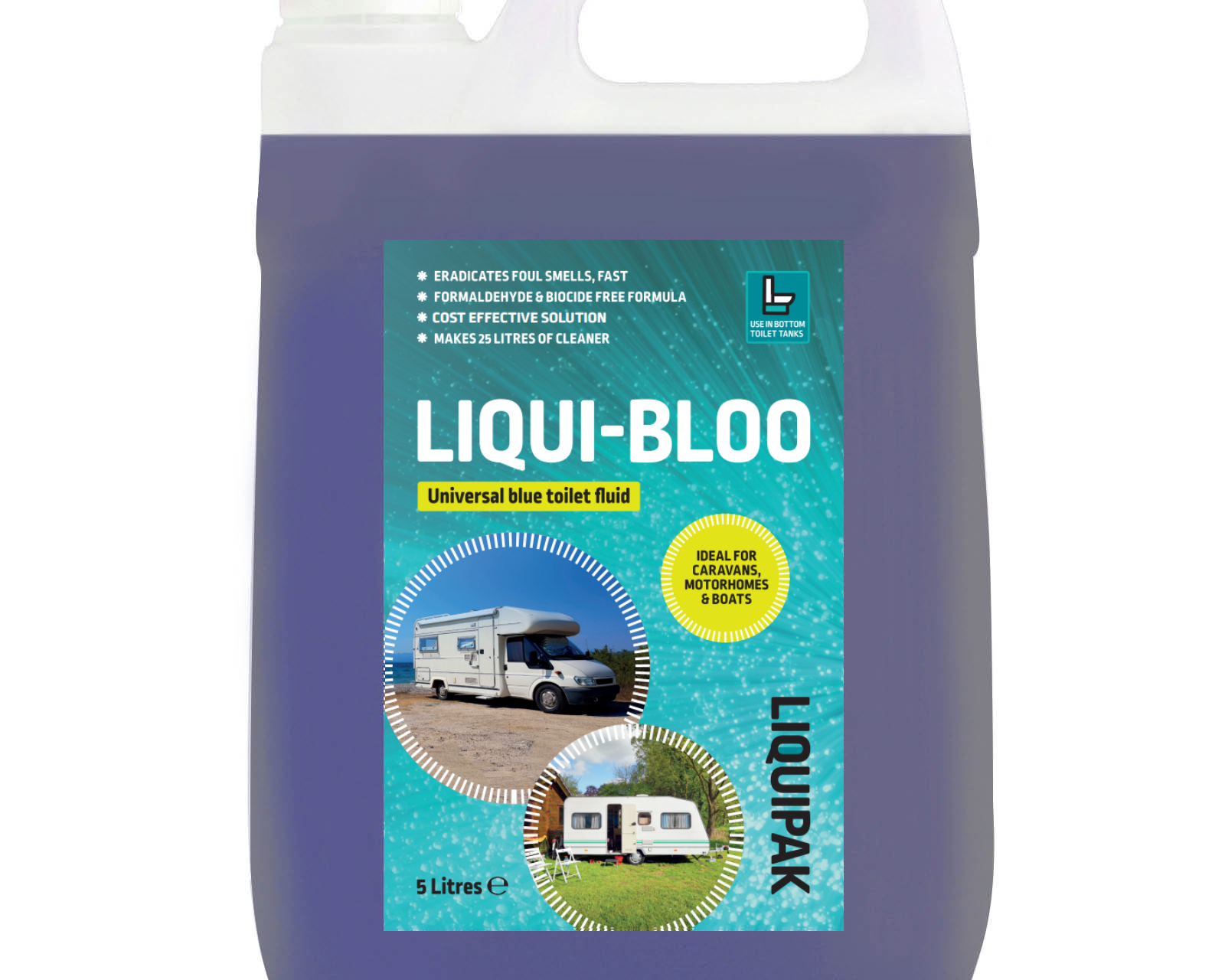 Liquipak - Liqui-Bloo Caravan Toilet Cleaner 5 Litres