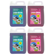 Liquipak - Liqui-Bloo & Liqui-Rinse | Toilet Chemicals for Caravan 20 Litres