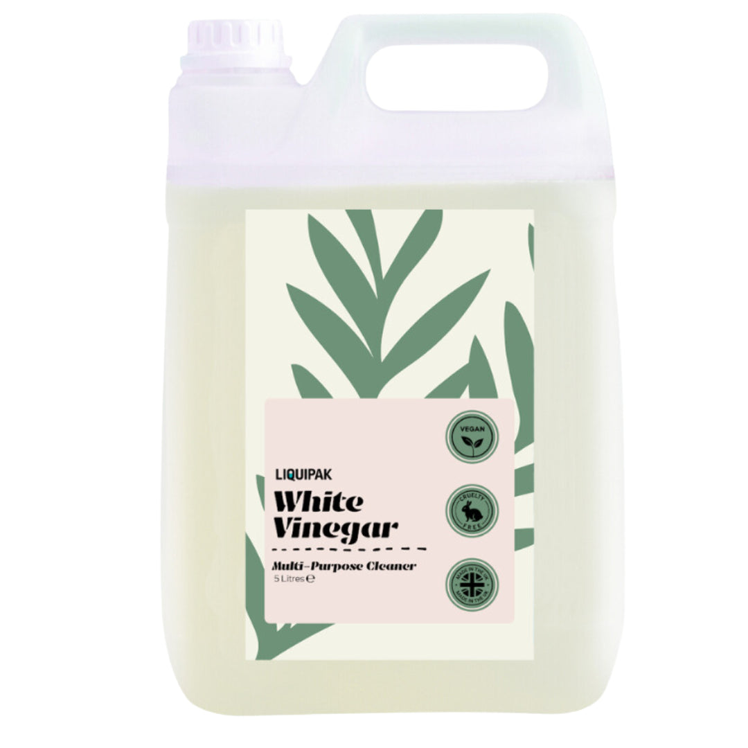 Vegan Washing Up Liquid 5L + White Vinegar Cleaner 5L Bundle