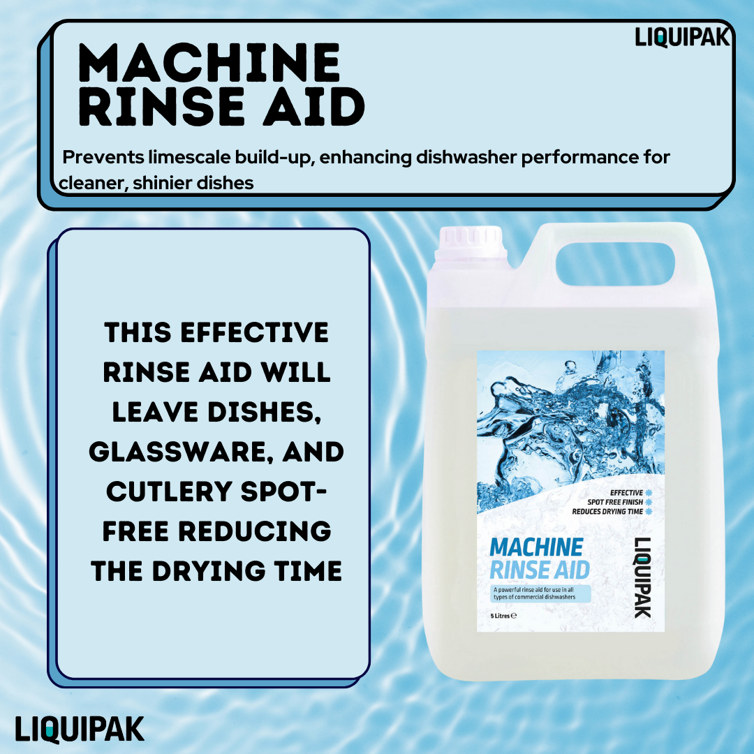 Q Rinse Machine Clean Commercial Machine Rinse Aid 5-20 Litre | Liquipak – Liquipak