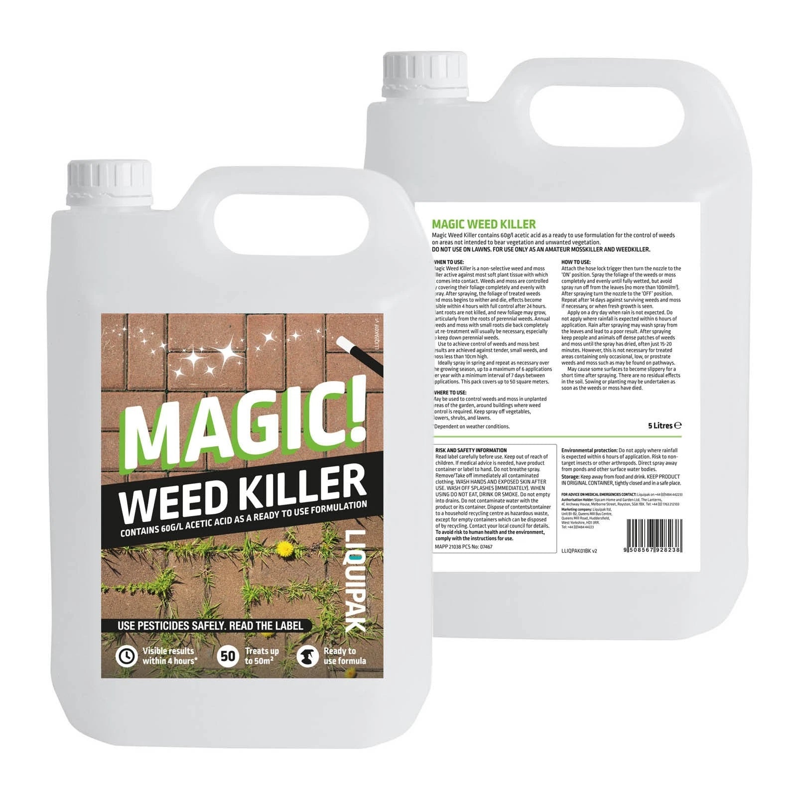 MAGIC WEED KILLER & TRIGGER HOSE