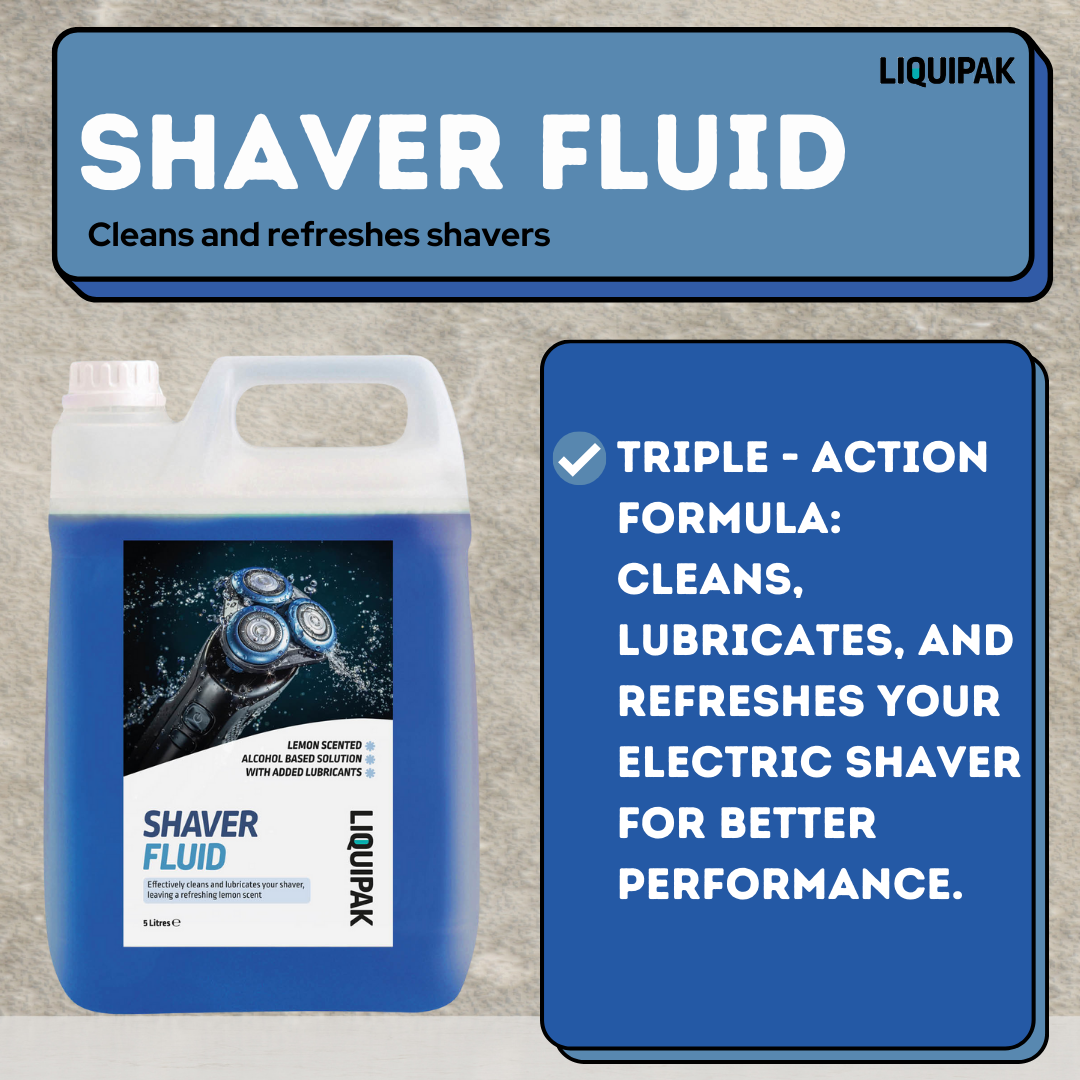 Liquipak - Shaver fluid Info