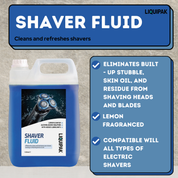 Liquipak - Shaver fluid Info