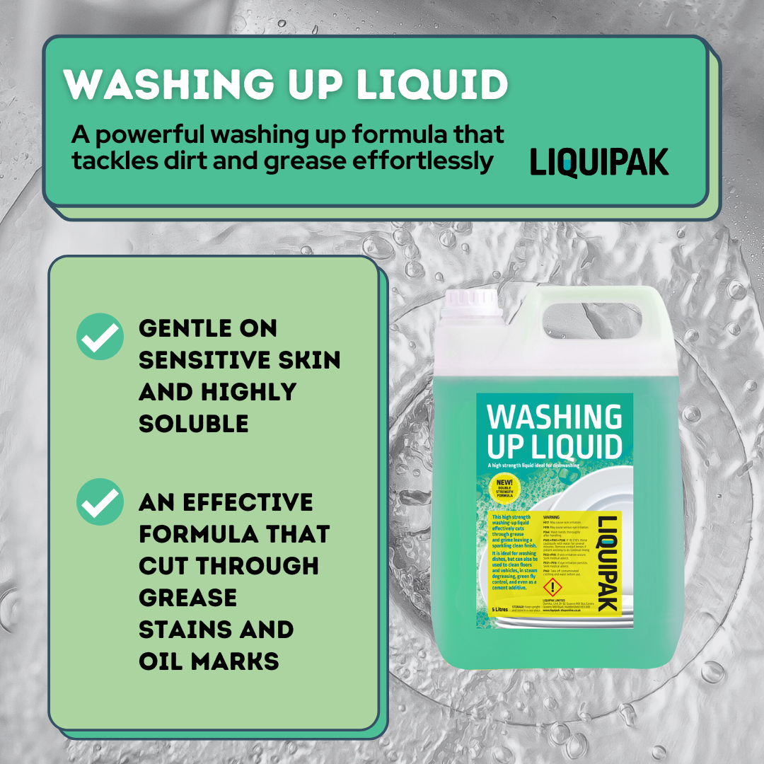 Liquipak - Washing Up Liquid Info