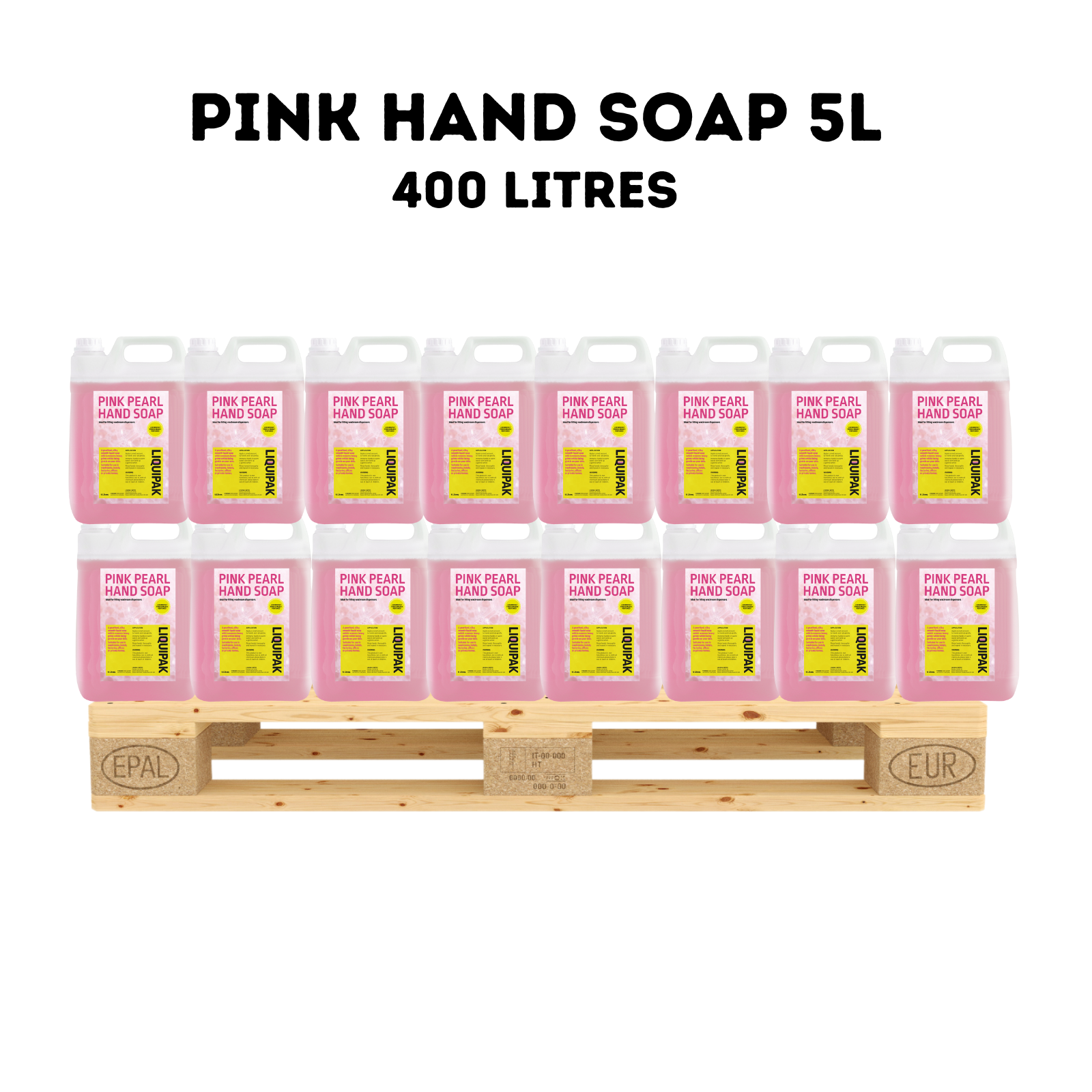 Liquipak - Pink Hand Soap 400L