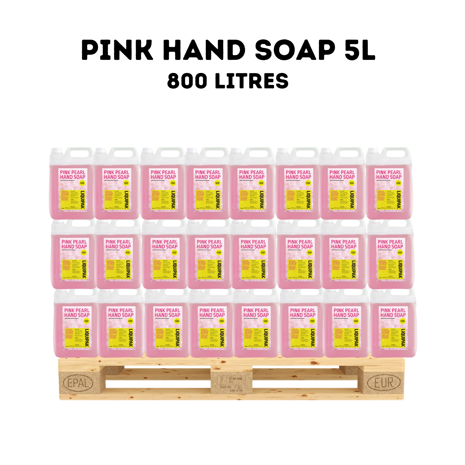 Liquipak - Pink Hand Soap 800L