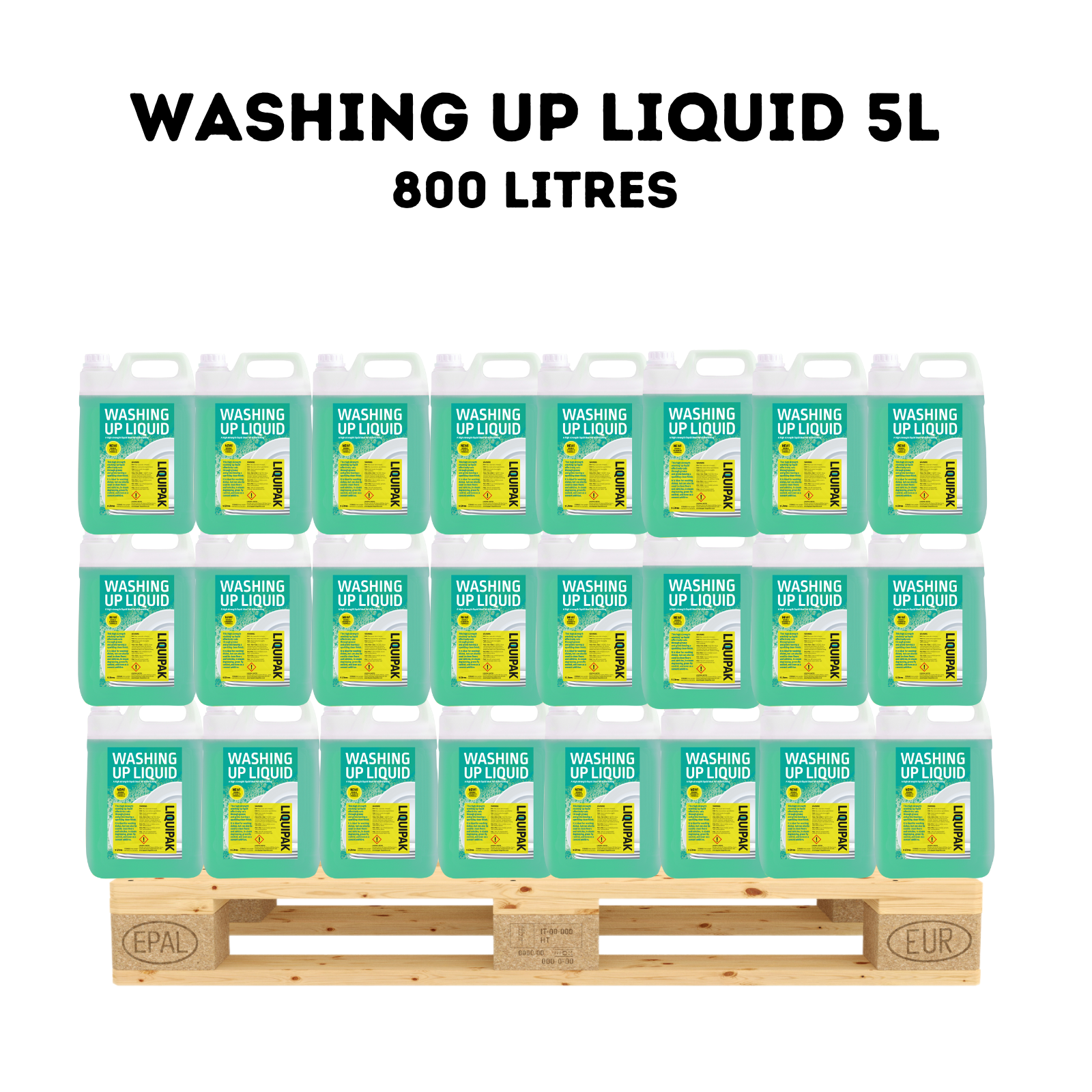 Liquipak - Washing Up Liquid | Double Strength Formula 800L