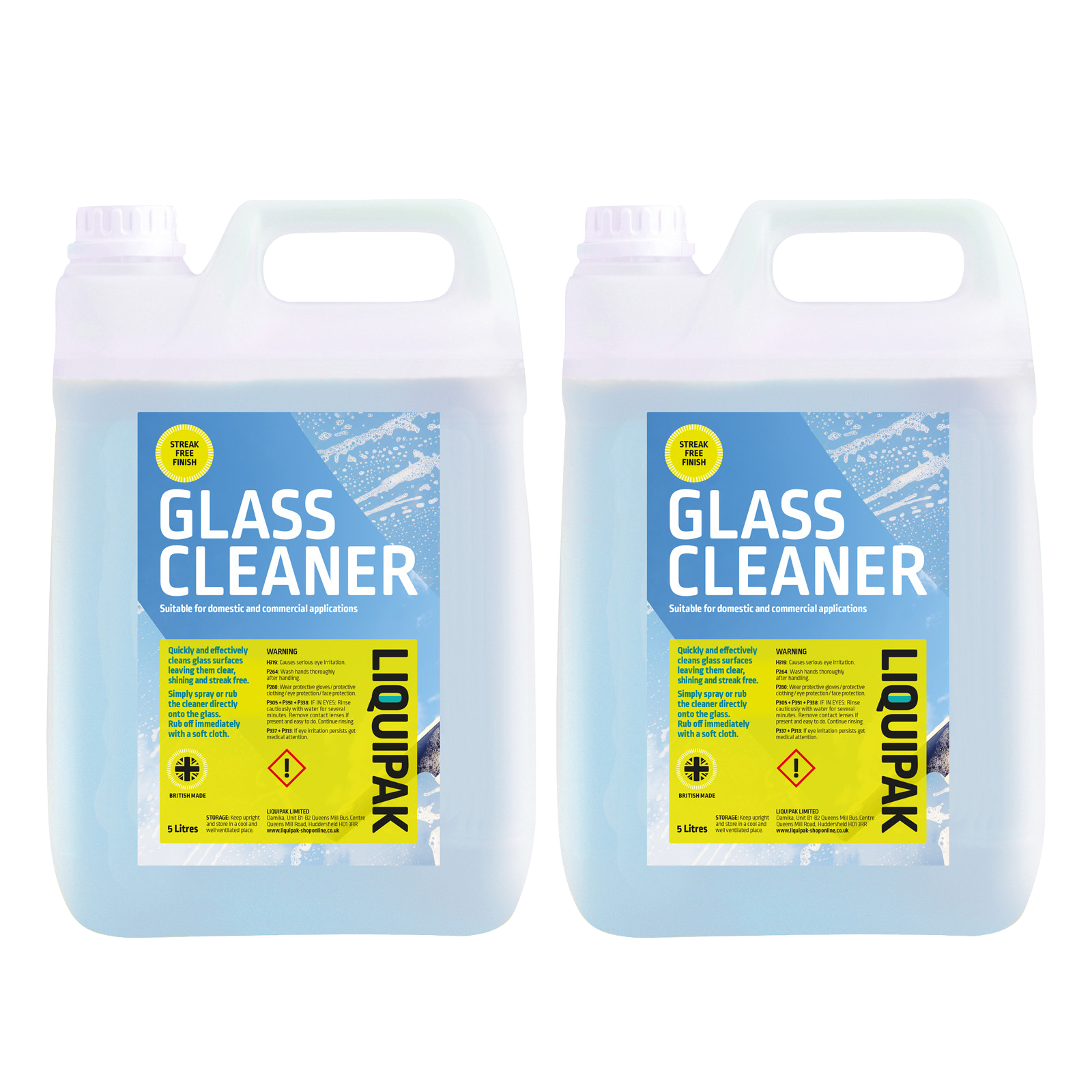 Liquipak- Glass and Window Cleaner 10L