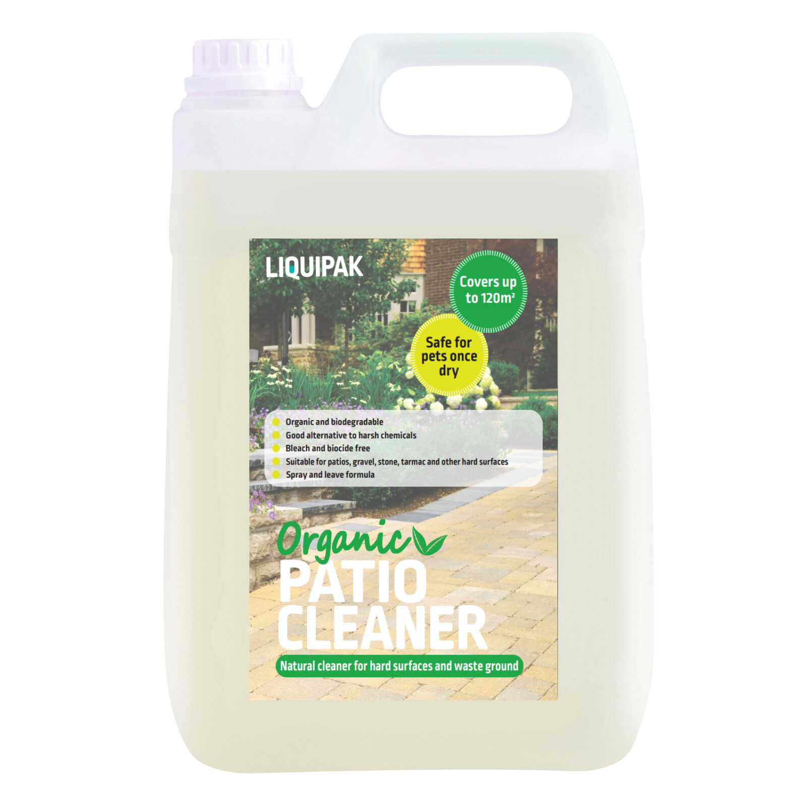 Organic Path and Patio Cleaner Fluid | Liquipak Ltd