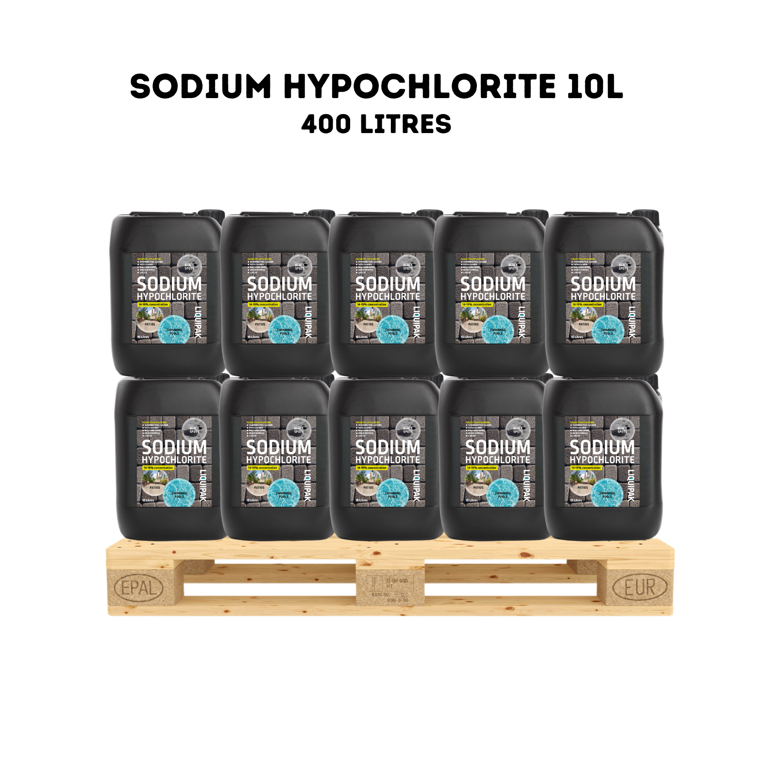 Sodium Hypochlorite 400 Litres