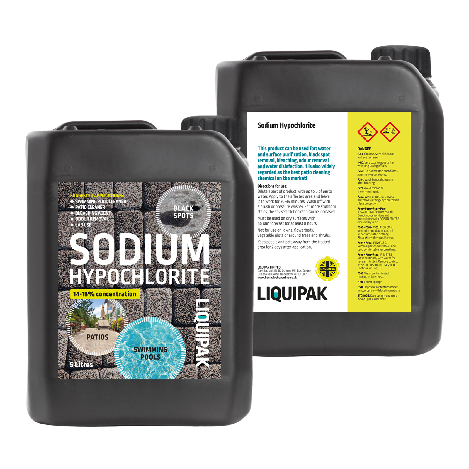 Liquipak - Sodium Hypochlorite 