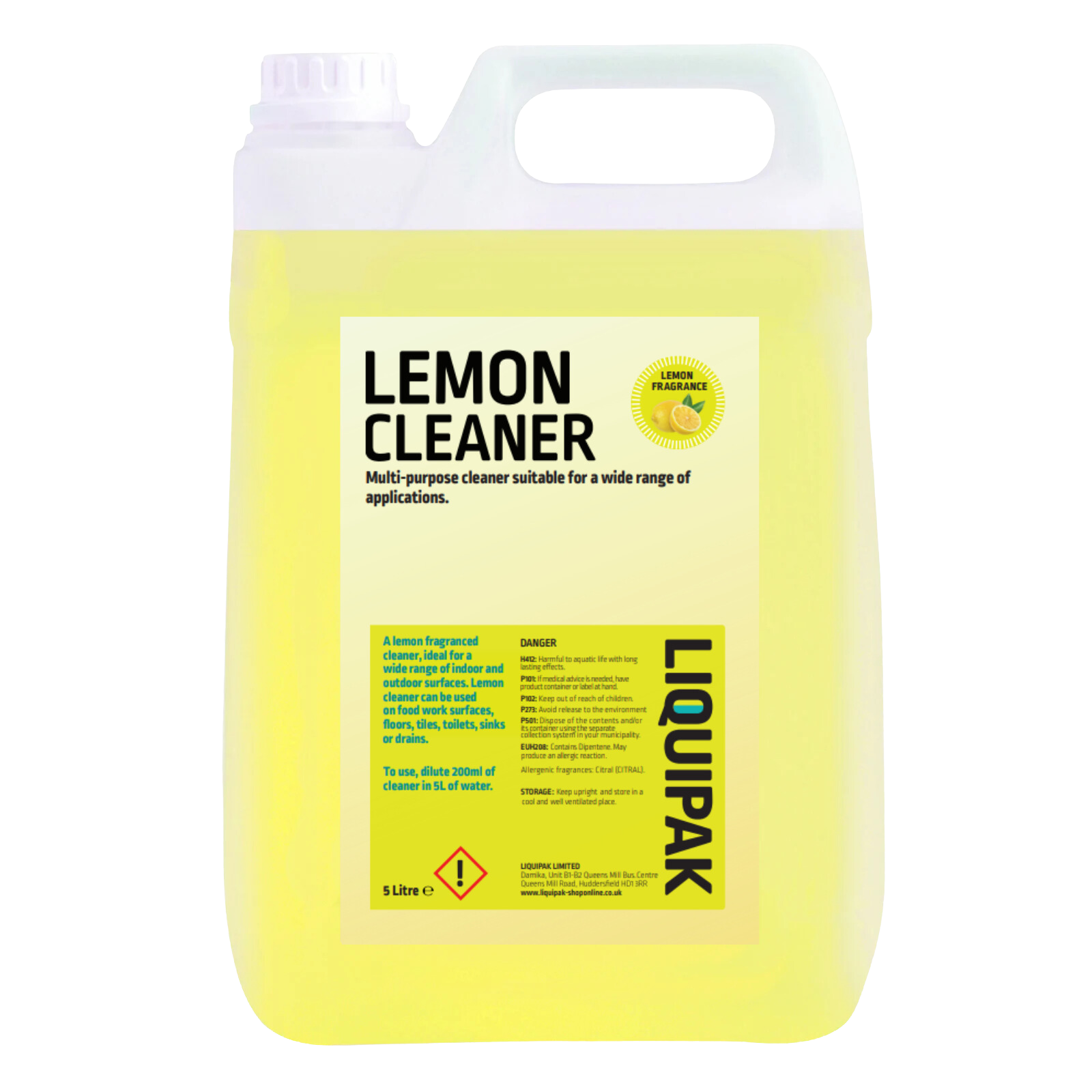 Liquipak - Lemon Disinfectant